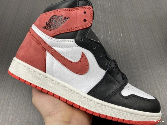 Rep TBK 1 Air Red' Jordan High 'Track Retro OG 555088-112 0801